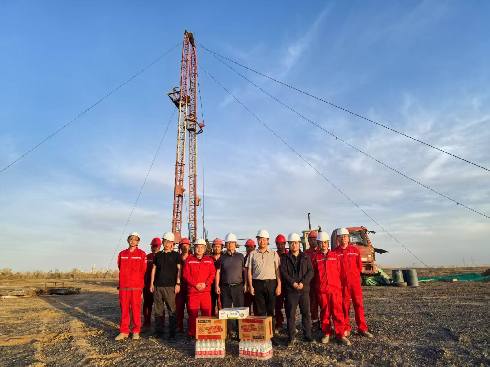 公司黨委書(shū)記、董事長(zhǎng)付星深入公司新疆項(xiàng)目檢查指導(dǎo)工作